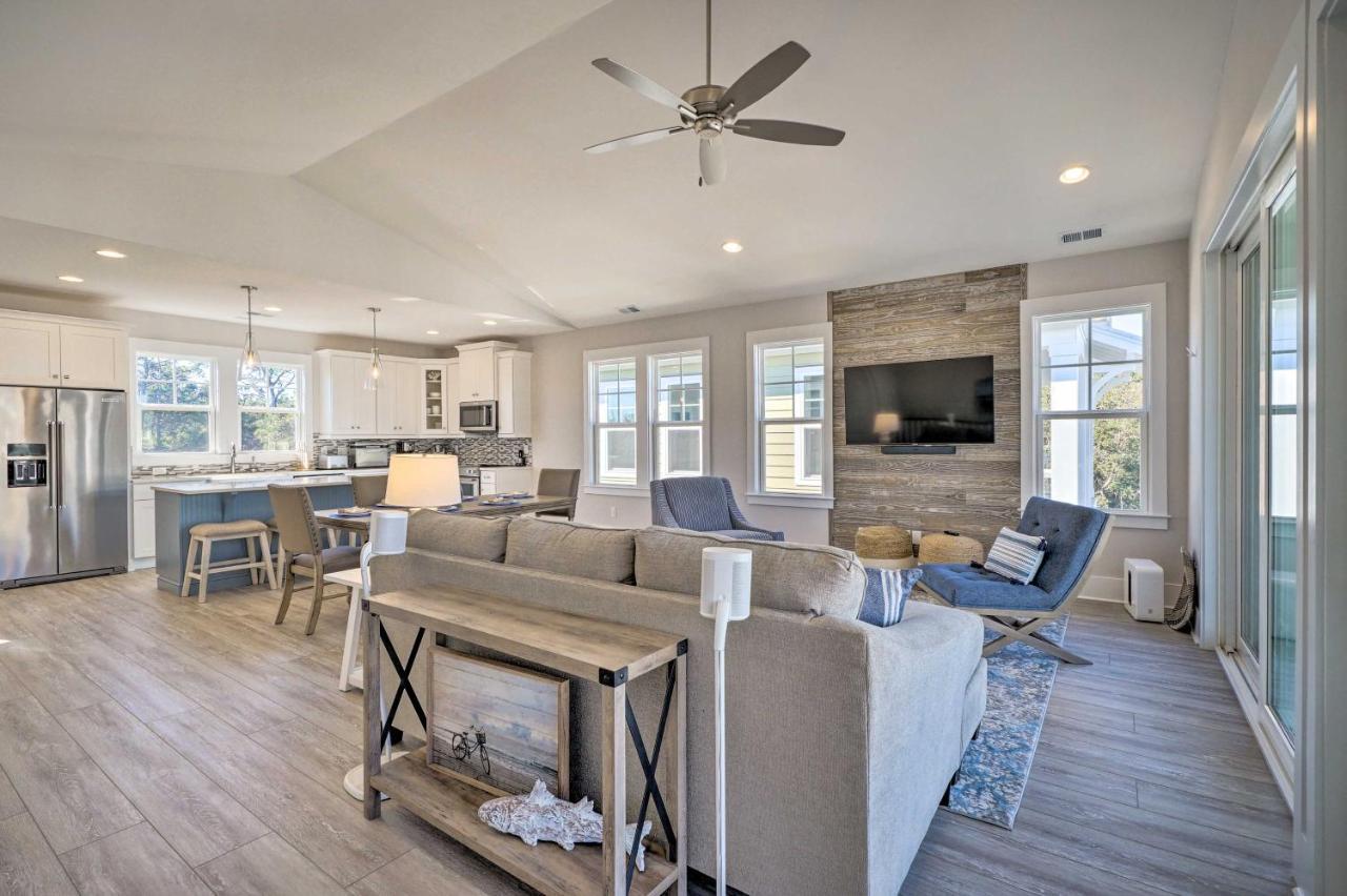 Kure Beach Townhome Short Walk To The Beach! Exterior photo