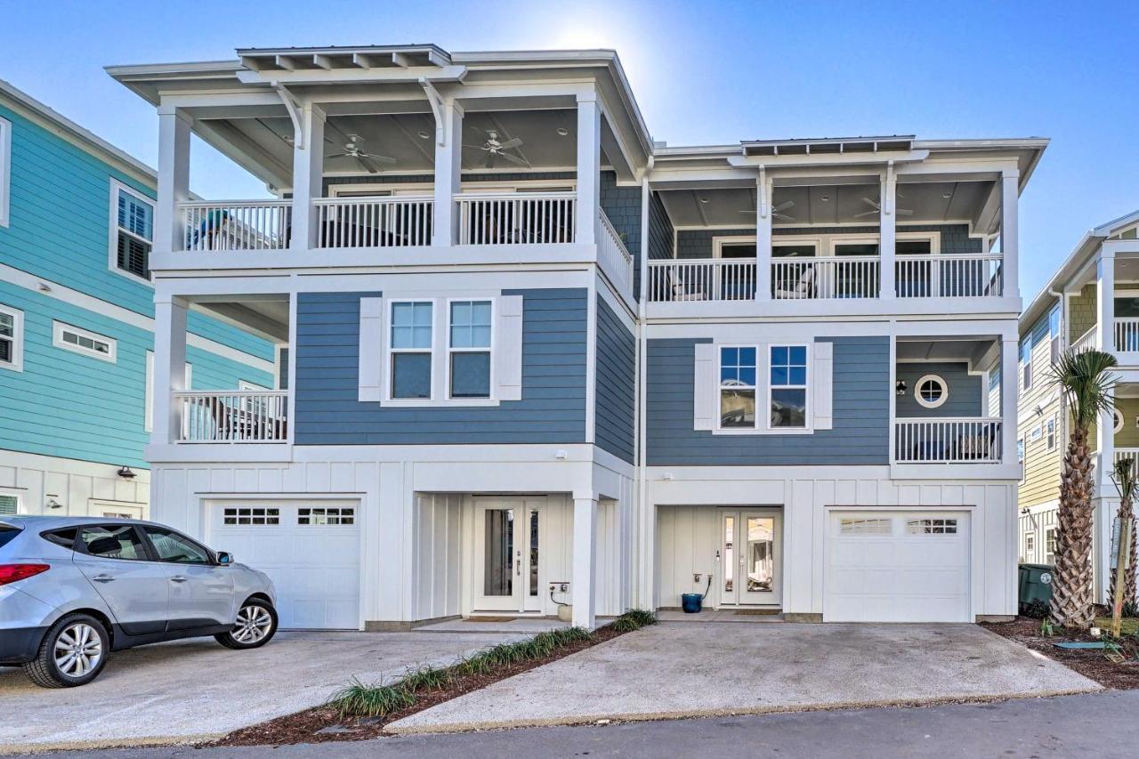 Kure Beach Townhome Short Walk To The Beach! Exterior photo