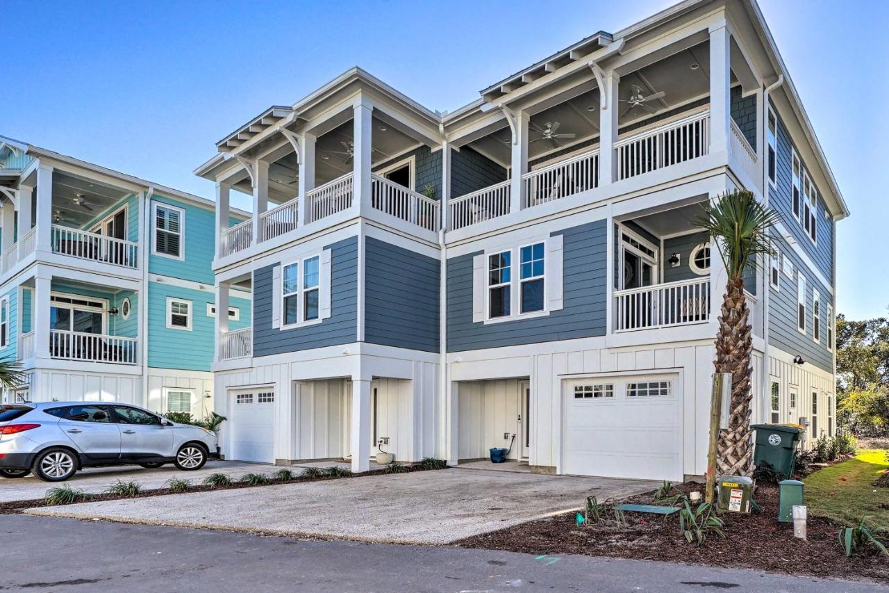 Kure Beach Townhome Short Walk To The Beach! Exterior photo