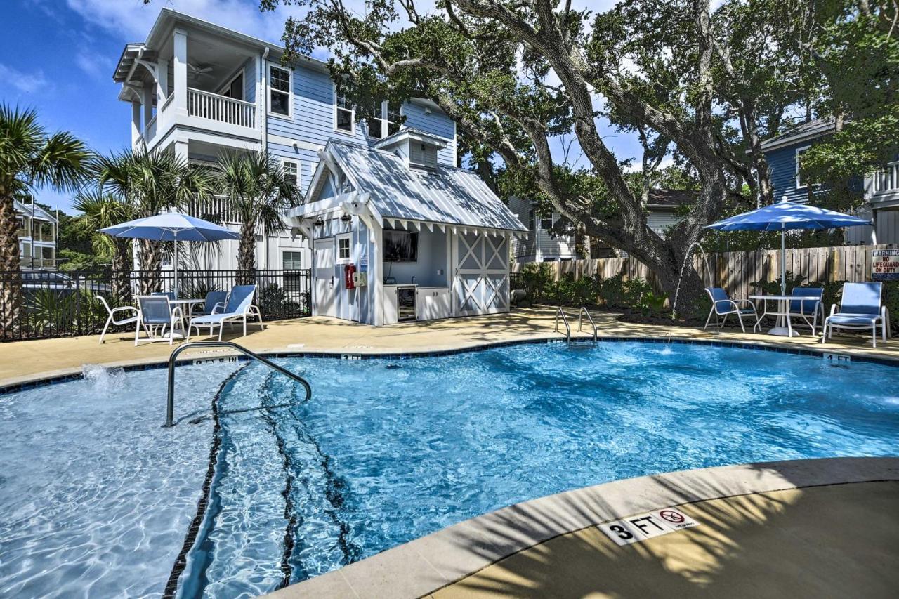 Kure Beach Townhome Short Walk To The Beach! Exterior photo