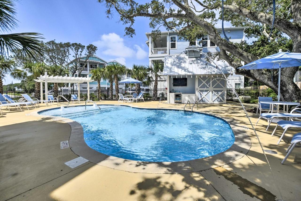 Kure Beach Townhome Short Walk To The Beach! Exterior photo
